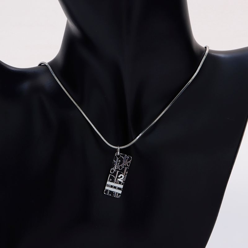 Christian Dior クリスチャンディオール ネックレス プレート 2
