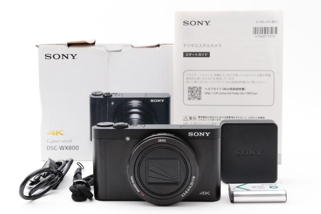 新品SONY Cyber−Shot WX DSC-WX800 1年保証付 - カメラ