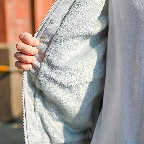  長袖 フード付 パーカー かっこいい 春秋冬 ジップアップコート 裏起毛 カーディガン メンズ Anzn パーカー トップス