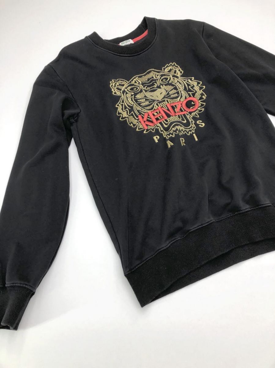 KENZO ケンゾー F852TS740990 長袖 トレーナー スウェット sizeM/黒 メンズ