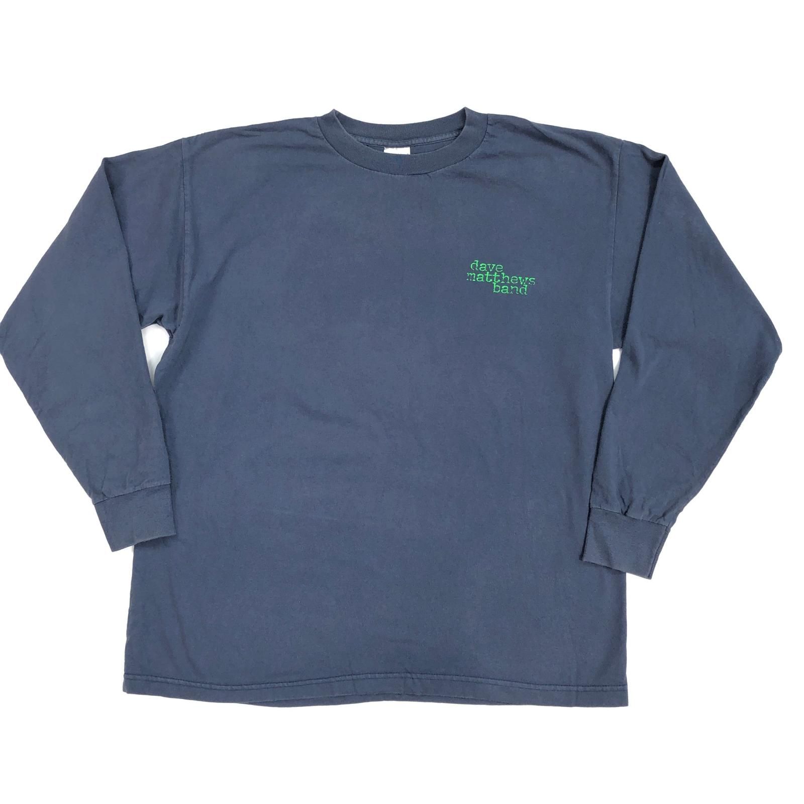 物流センター 長袖Ｔシャツ MURINA dave matthews band ミュージックT made in USA ブルー サイズ XL 101