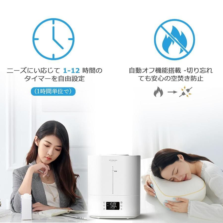 加湿器 次亜塩素酸水対応