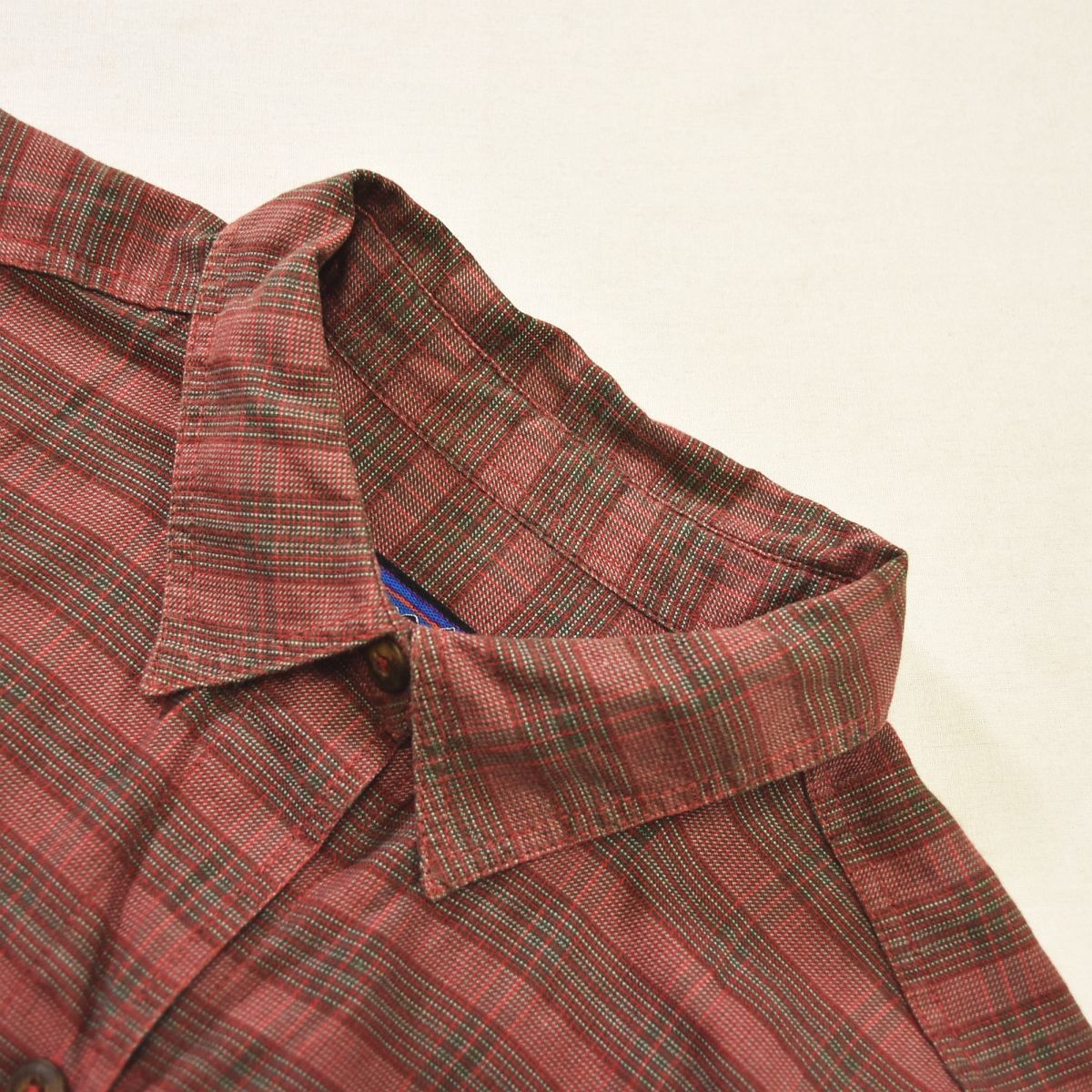 patagonia / 00s/ポルトガル製/長袖シャツ/M/コットン/ピンク/チェック 00s ポルトガル製 パタゴニア patagonia 長袖 オーガニックコットン