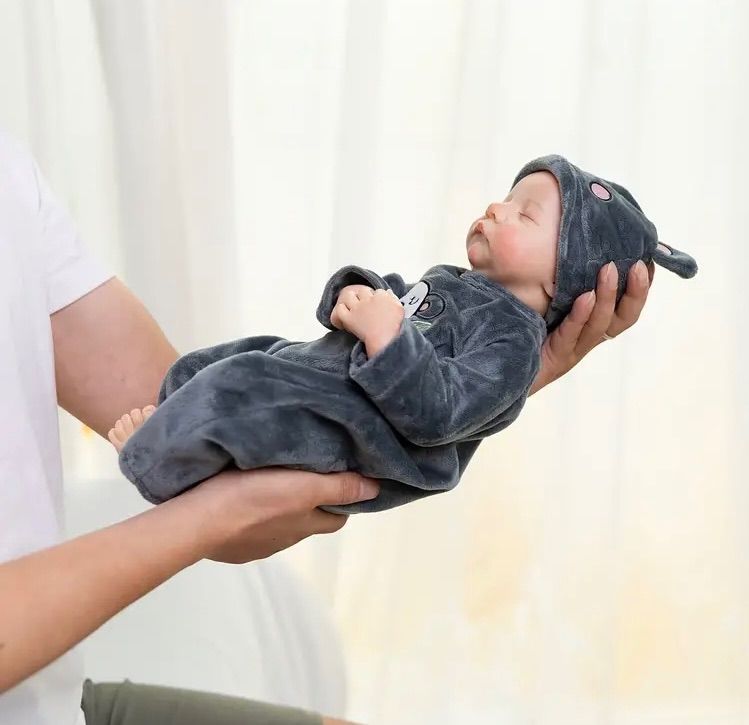 癒し❤️ ドールセラピー45.72cm リボーンドールベビー、まるで天使