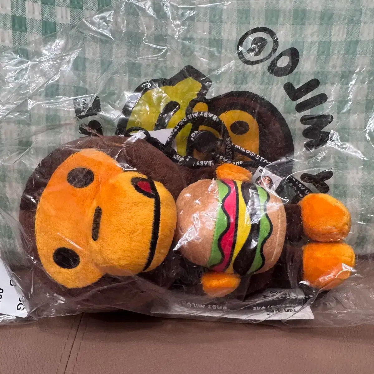 A BATHING APE アベイシングエイプ ベイビーマイロ ウール モバイルバッグ