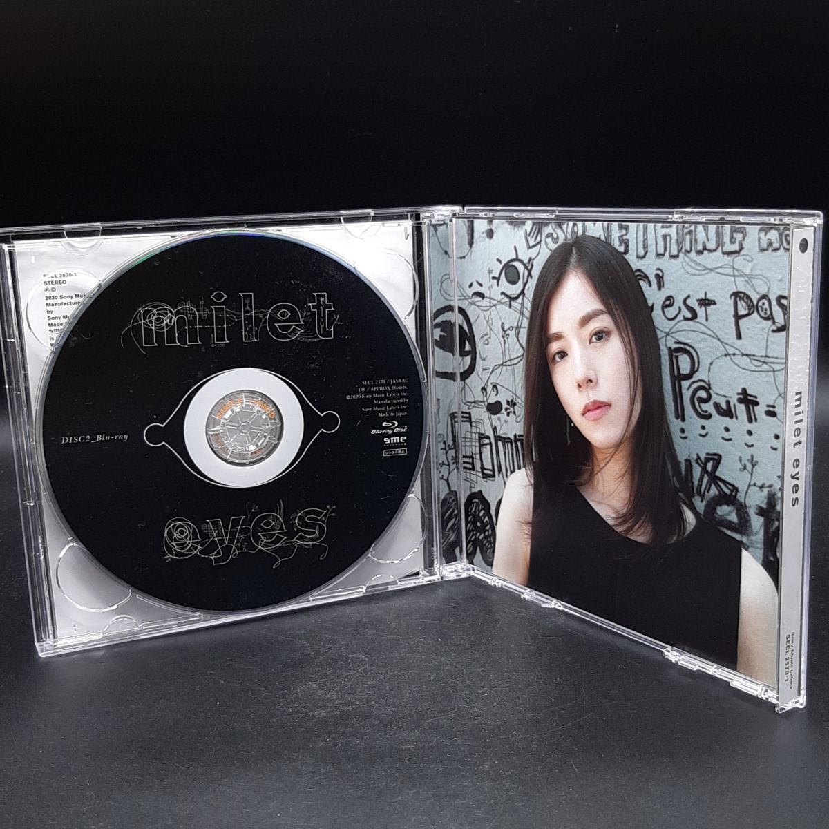 milet/eyes (初回生産限定盤A) CD+Blu-ray milet アルバム eyes 初回生産
