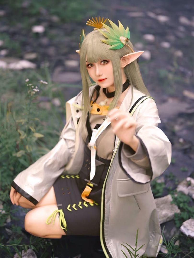 アークナイツ 明日方舟 ミュルジス コスプレ 衣装 ウィッグ 靴 道具追加可