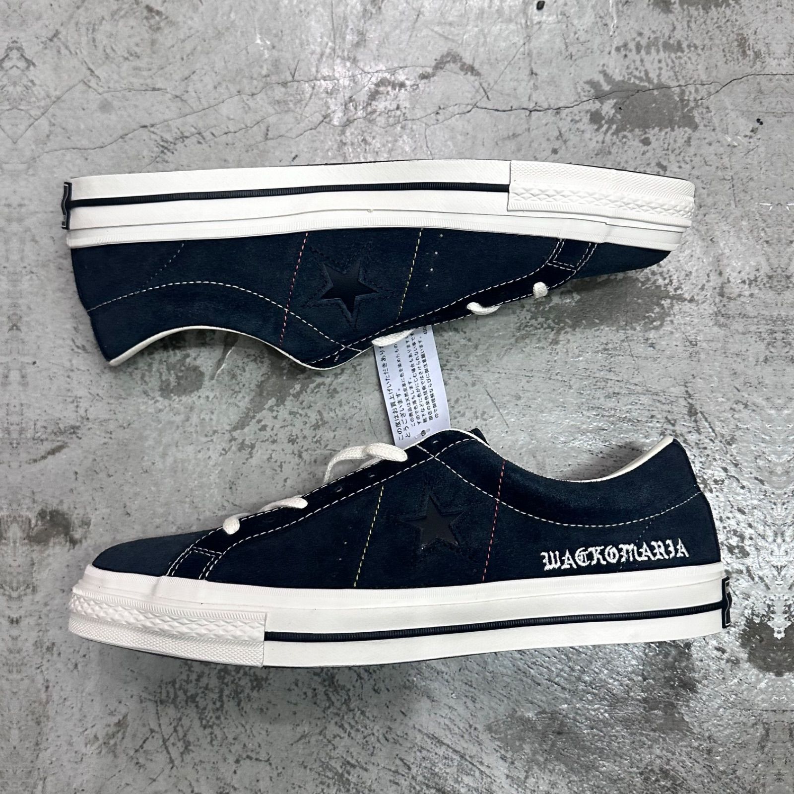 参考上代29700円 未使用品 WACKO MARIA CONVERSE ONE STAR SUEDE