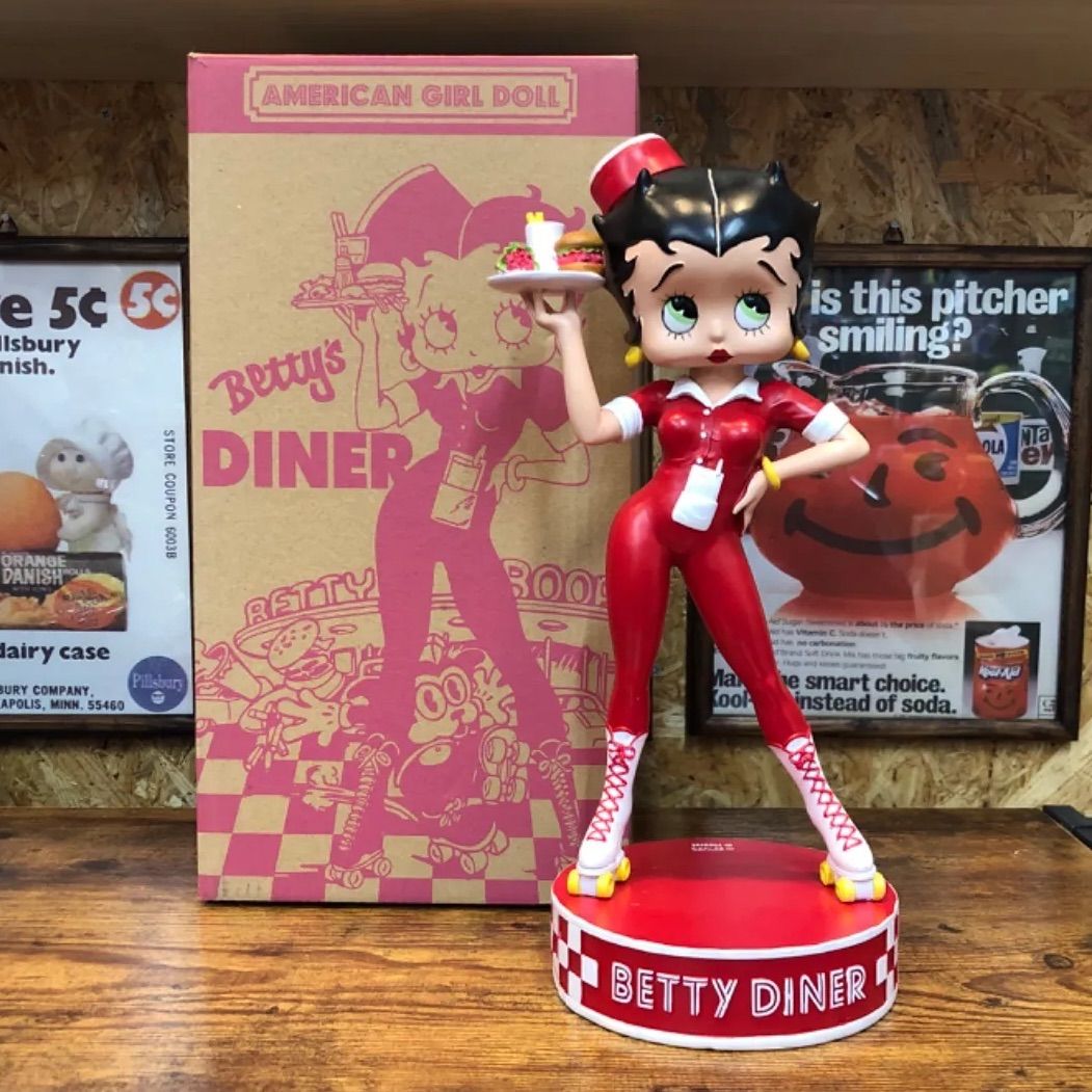 Betty Boop】 American Figure ダイナー フィギュア ベティちゃん ベティ ブープ アメリカン雑貨 - メルカリ