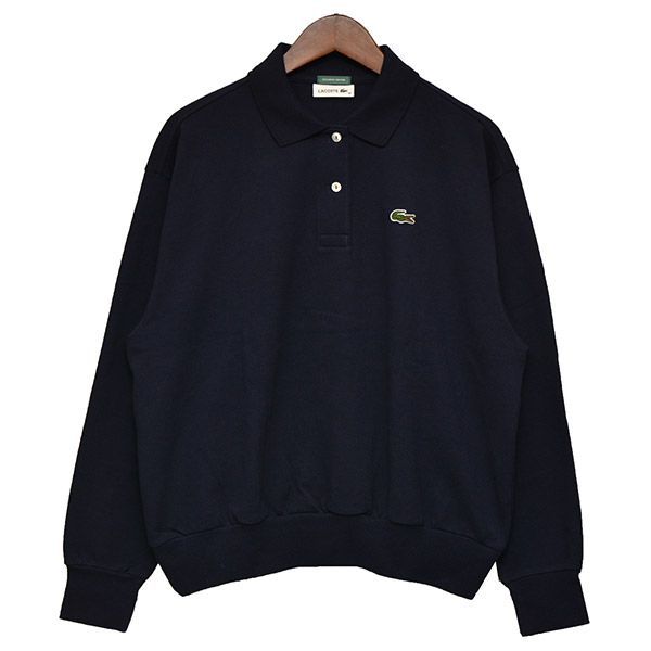 LACOSTE×BEAMS BOY 2023SS ロングスリーブカノコポロシャツ