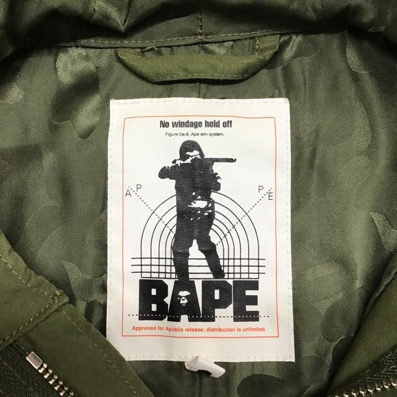 A BATHING APE エイプ コート ミリタリージャケット モッズコート