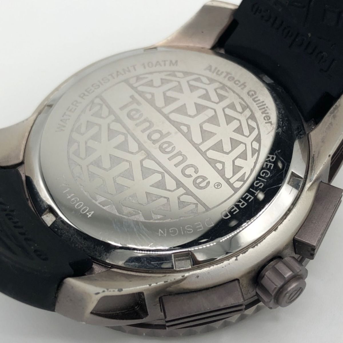 〇〇TENDENCE テンデンス メンズ 腕時計 アルテックガリバー TY146004 ブラック