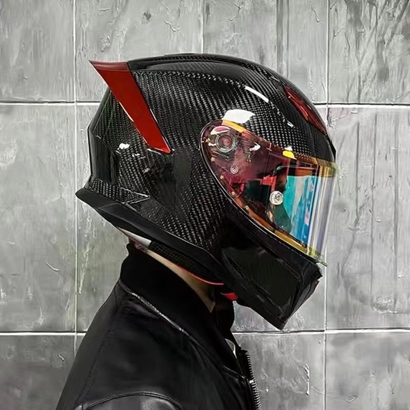 カーボンファイバーヘルメット軽量M〜XXL