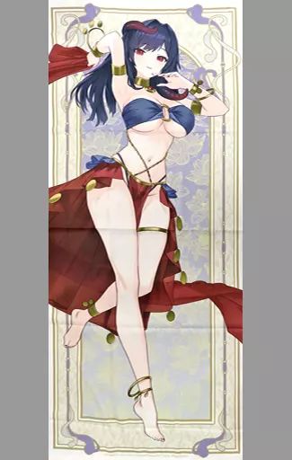 タペストリー　ロイヤル・フォーチュン 描き起こしイラスト 踊り子ver. 等身大タペストリー 「アズールレーン POP UP SHOP in TOWER RECORDS」 グッズ-タペストリー】アズールレーン 描き起こしイラスト