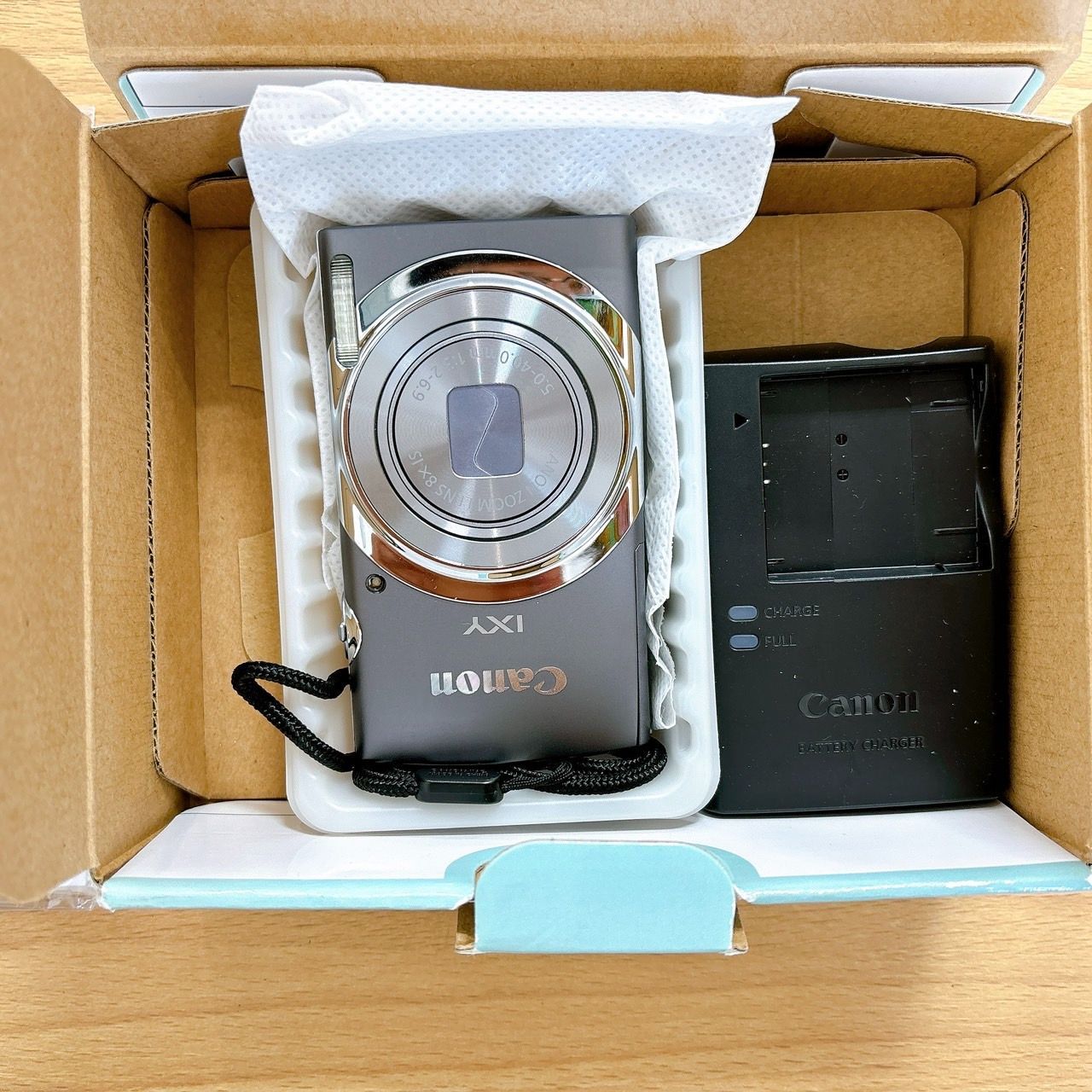 美品】 Canon IXY130 グレー PC2053 光学8倍ズーム HIDA243706761 
