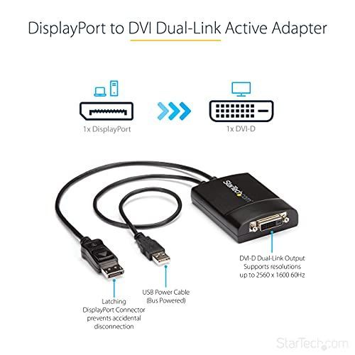 アダプタ_DVI デュアル StarTech.com DisplayPort - DVIデュアルリンク