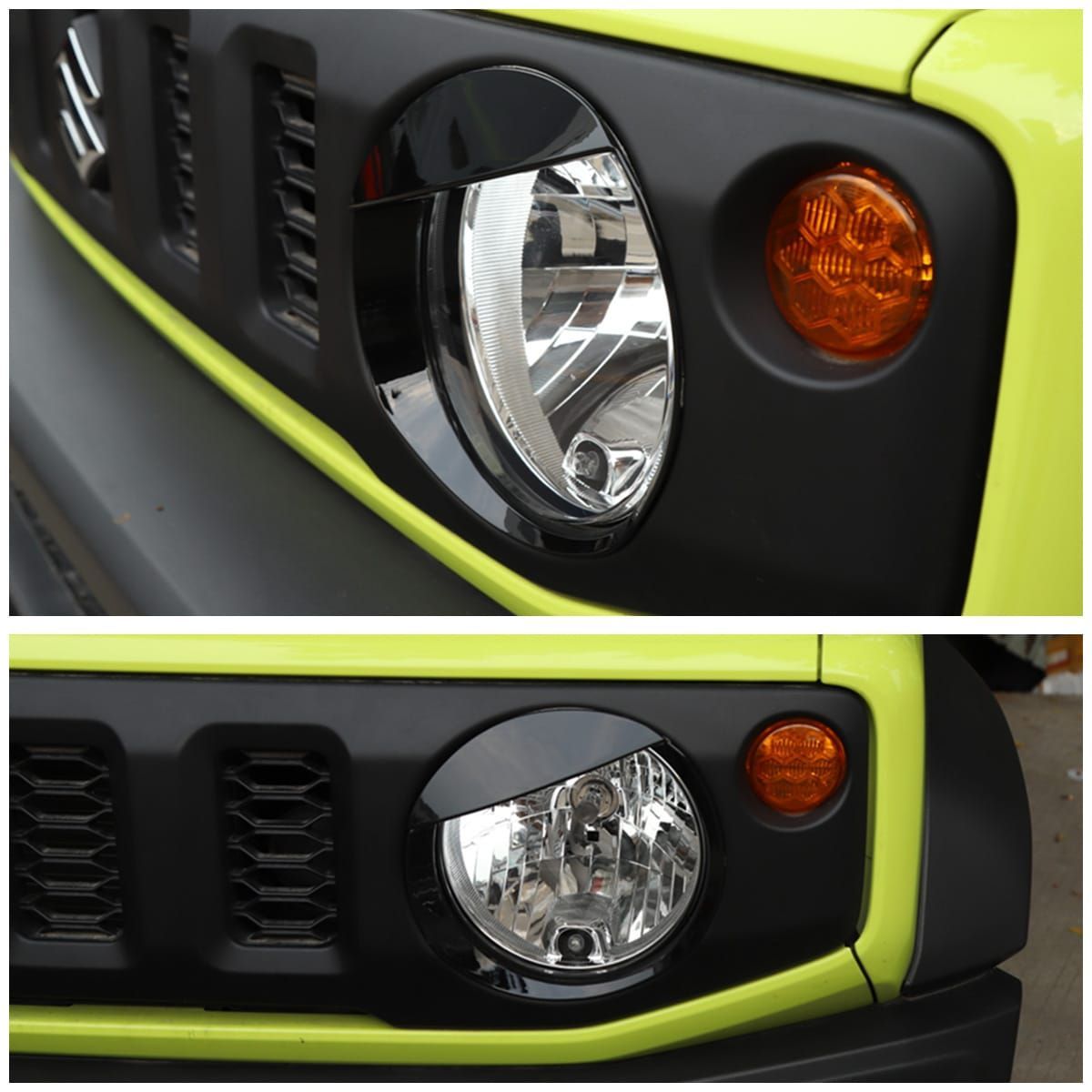 スズキ ジムニー シエラ JB64W JB74W ヘッドライトカバー ガーニッシュ