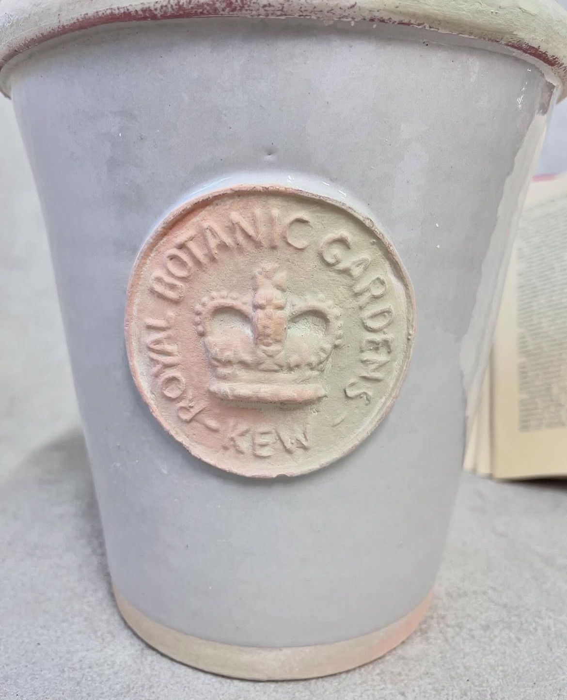 キューガーデン*植木鉢*オシャレ*ポット*ホワイト*中古品 キューガーデン*植木鉢*オシャレ*ポット*ホワイト*中古品 キューポット♡