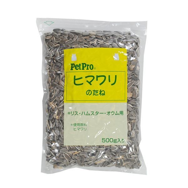 まとめ ペットプロ ヒマワリのたね 500g ×12セット 代引不可