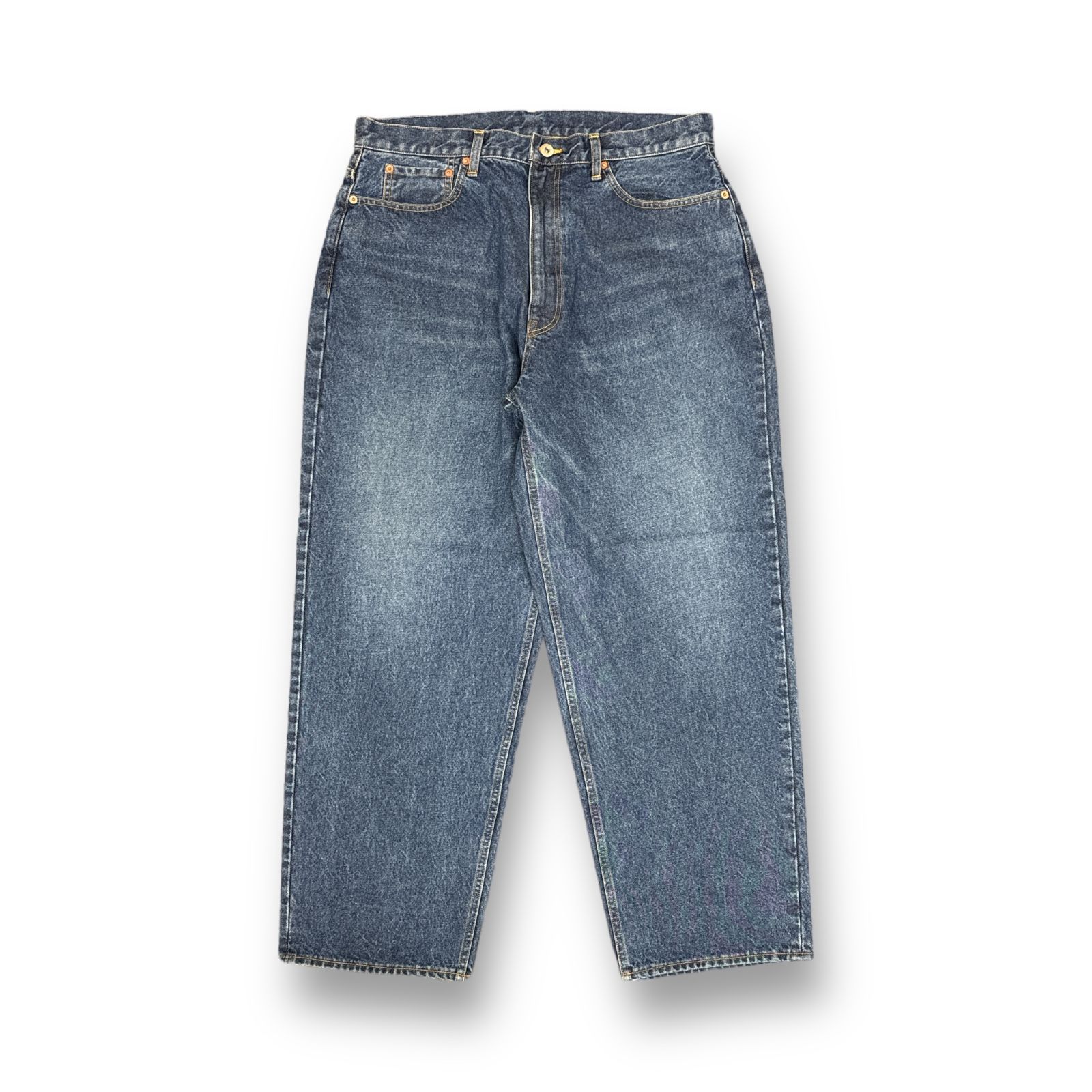 SEESEE DENIM PANTS デニムパンツ ワイド ジーンズ シーシー XL