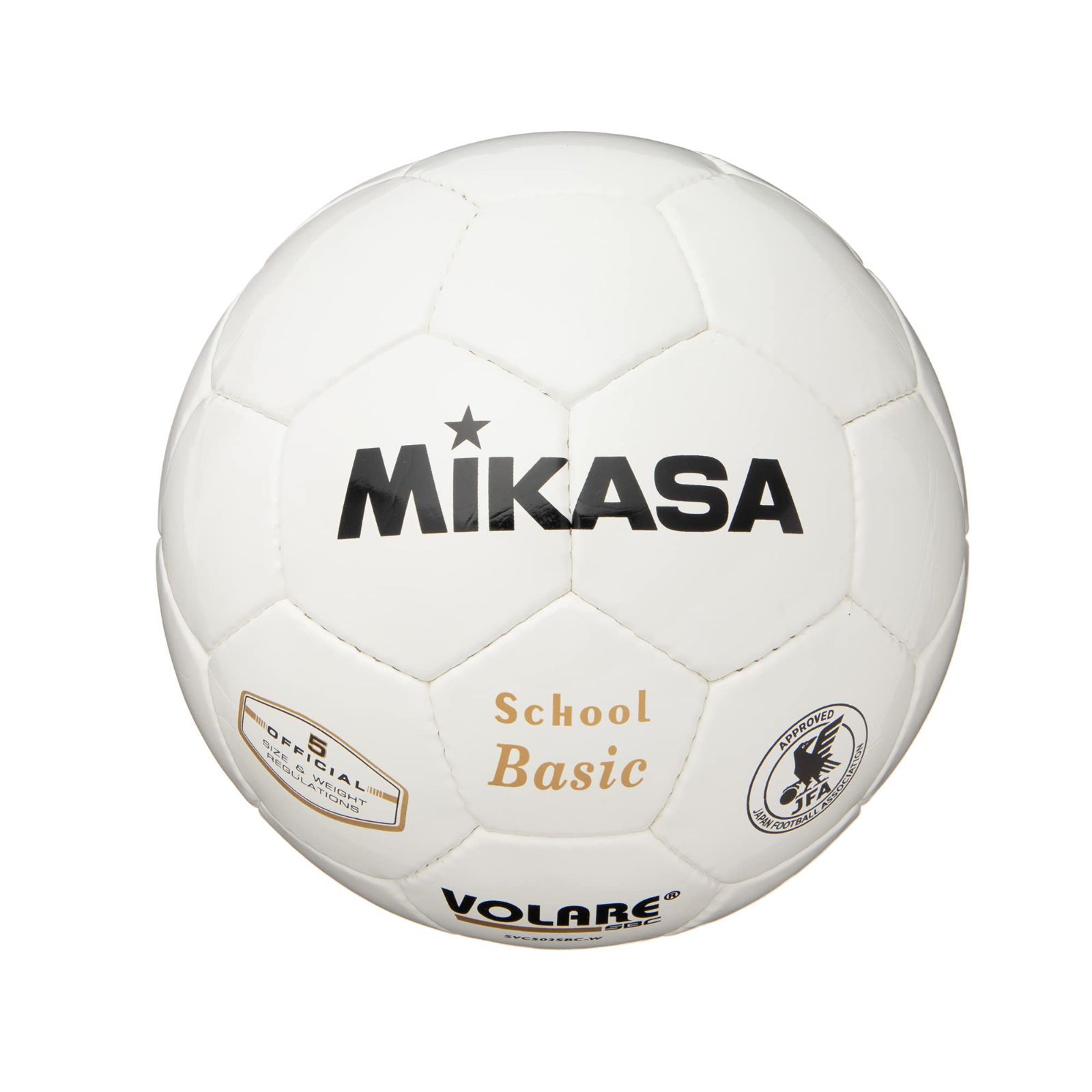 ミカサ(MIKASA) サッカーボール 検定球 5号 (一般・大学・高生・中学生用) 手縫いボール SVC502SBC 推奨内圧0.8(kgf/)