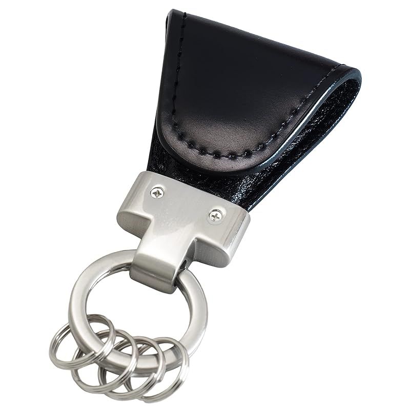 【新着商品】[ヴィンテージ リバイバル プロダクションズ] KeyClip CORDOVAN コードバン 革 マグネット キーホルダー キーケース 日本製 Black ブラック