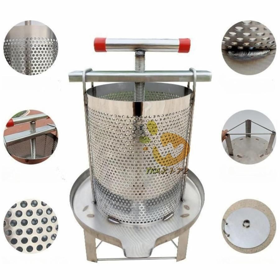 蜂蜜 絞り 器 みしん 養蜂 器具 はちみつ 遠心分離機 手動 脱水機