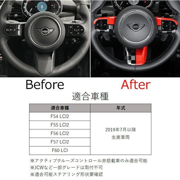 BMW MINI ミニ ミニクーパー F54 F55 F56 F57 F60 ステアリング