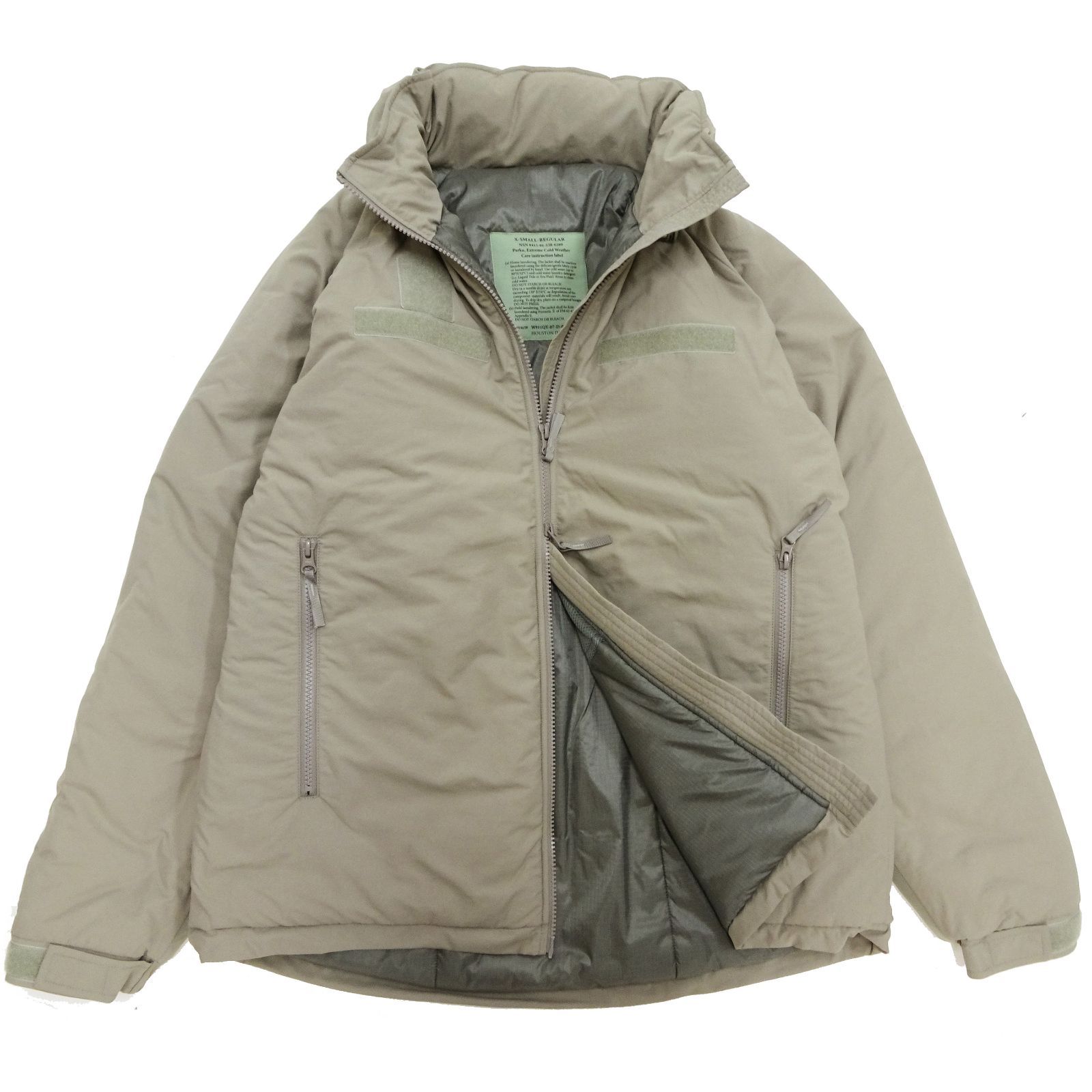 HOUSTON ヒューストン ECWCS PARKA M REGULAR ヒューストン ECWCS GEN3 Level 7 プリマロフトジャケット HOUSTON
