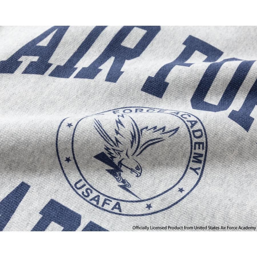 新品 25年秋冬 青単色タグ チャンピオン リバースウィーブ USAFA