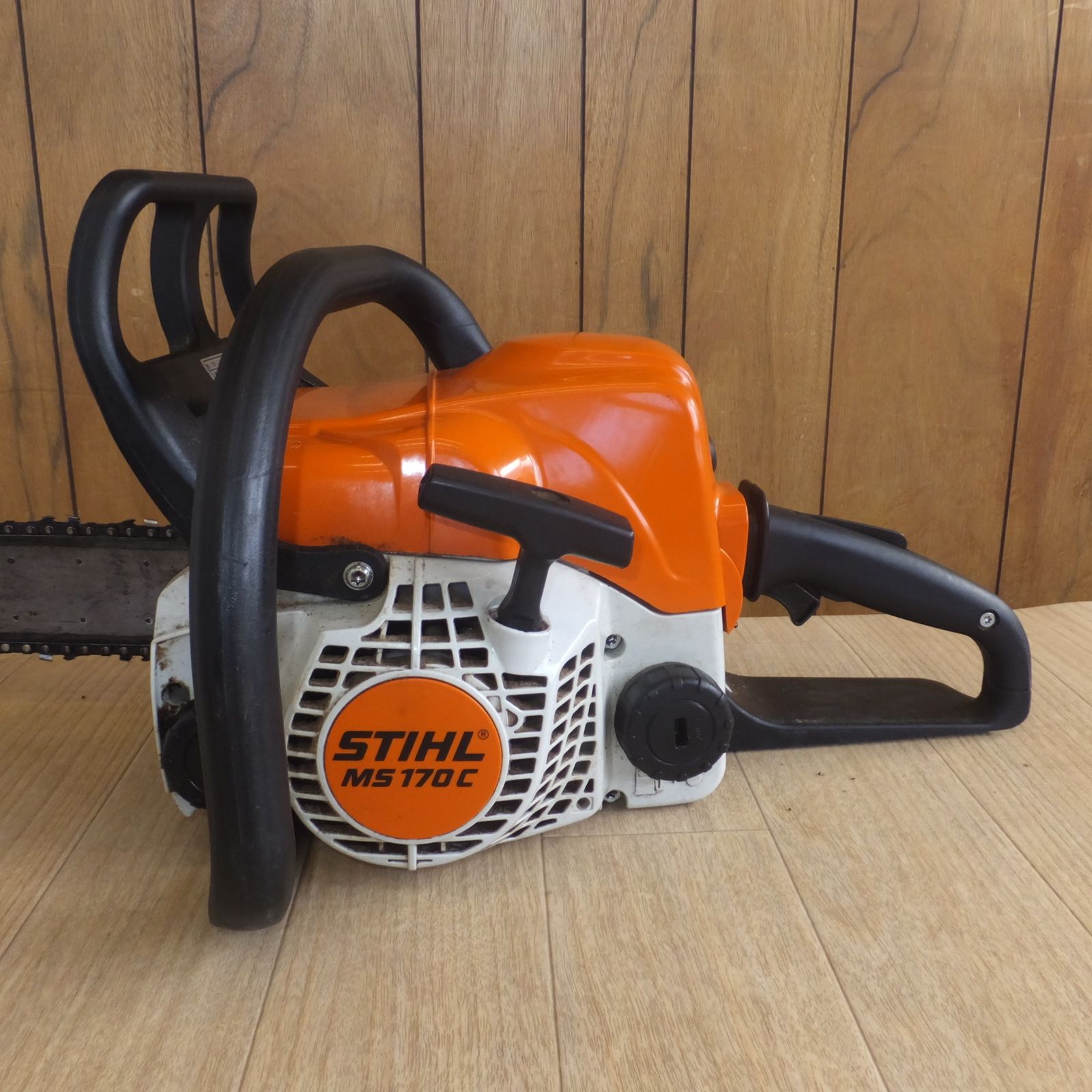 送料無料] 岐阜発 ジャンク☆スチール STIHL エンジンチェーンソー 