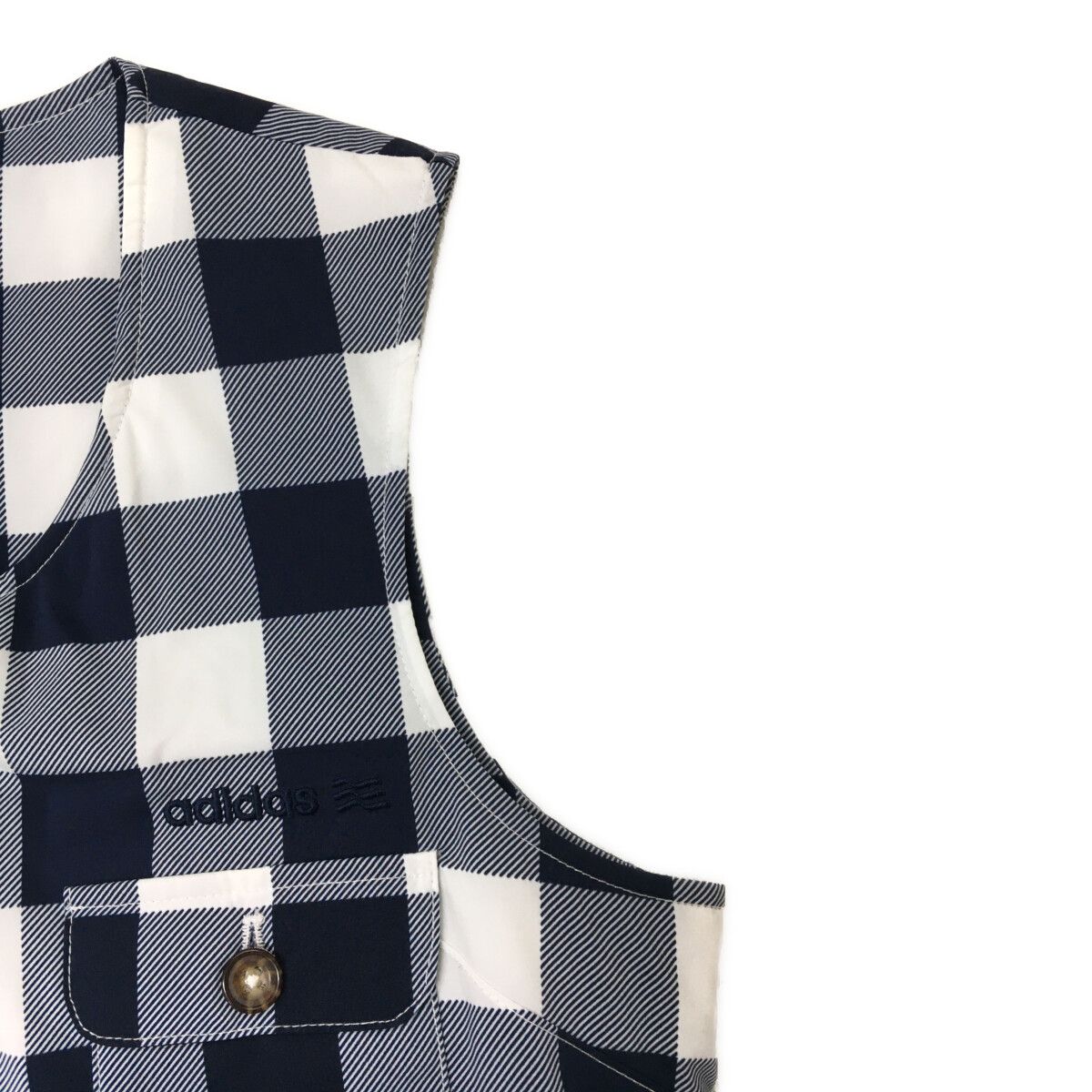 adidas ホワイト ワンピース ダブルジップ アディダスワンピース