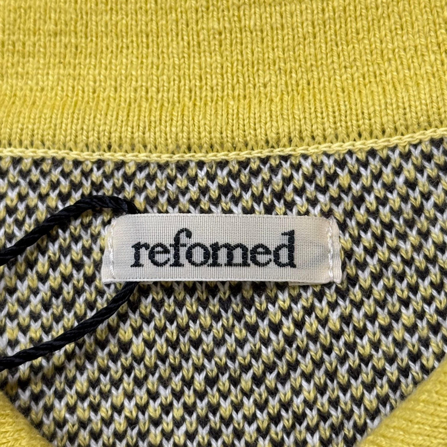 新品未使用タグ付き【refomed / リフォメッド】 ポロシャツ 参考上代28600円 未使用品 refomed OLD MAN KNIT POLO オールド