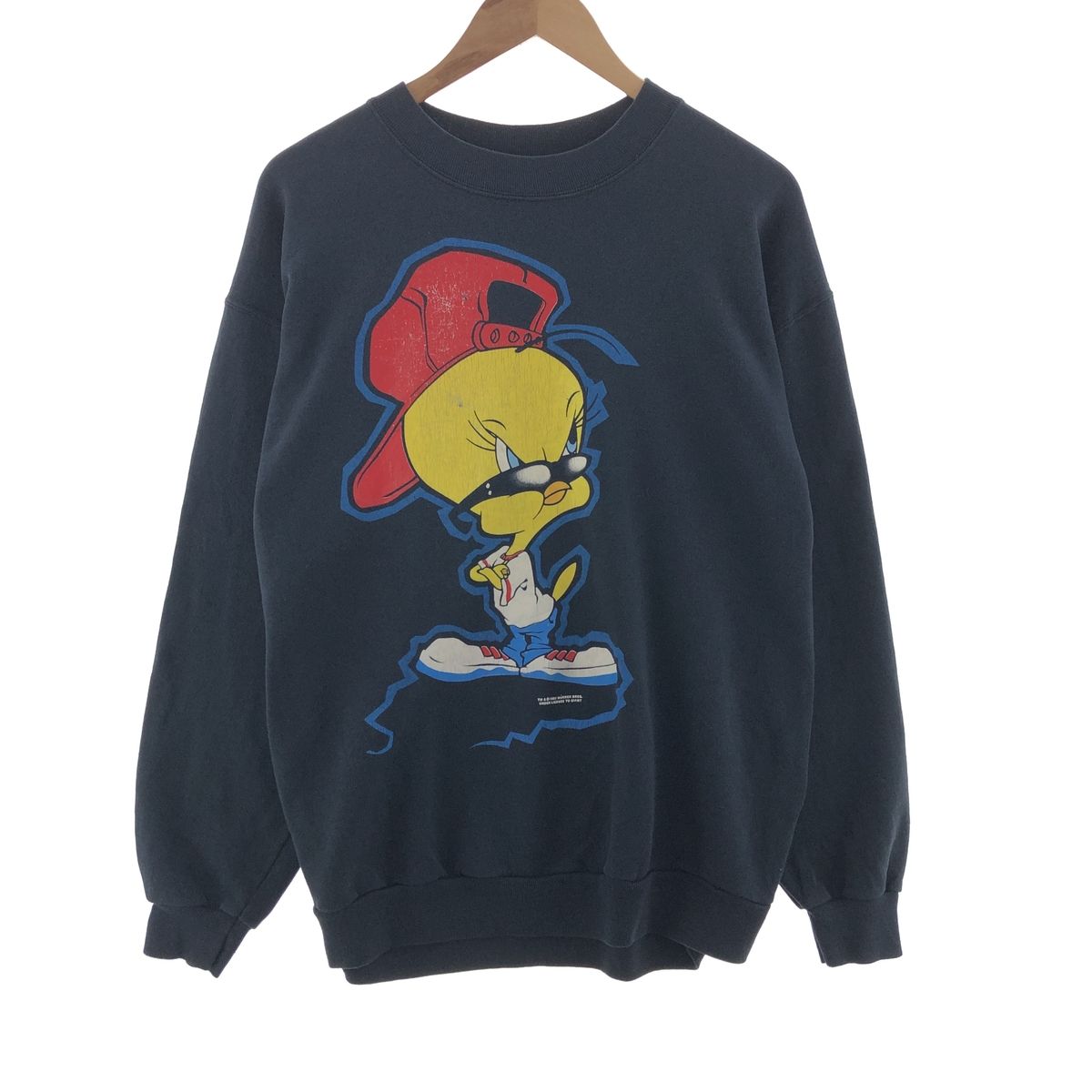 古着 90年代 Tee Jays TWEETY BIRD トゥイーティー キャラクター 