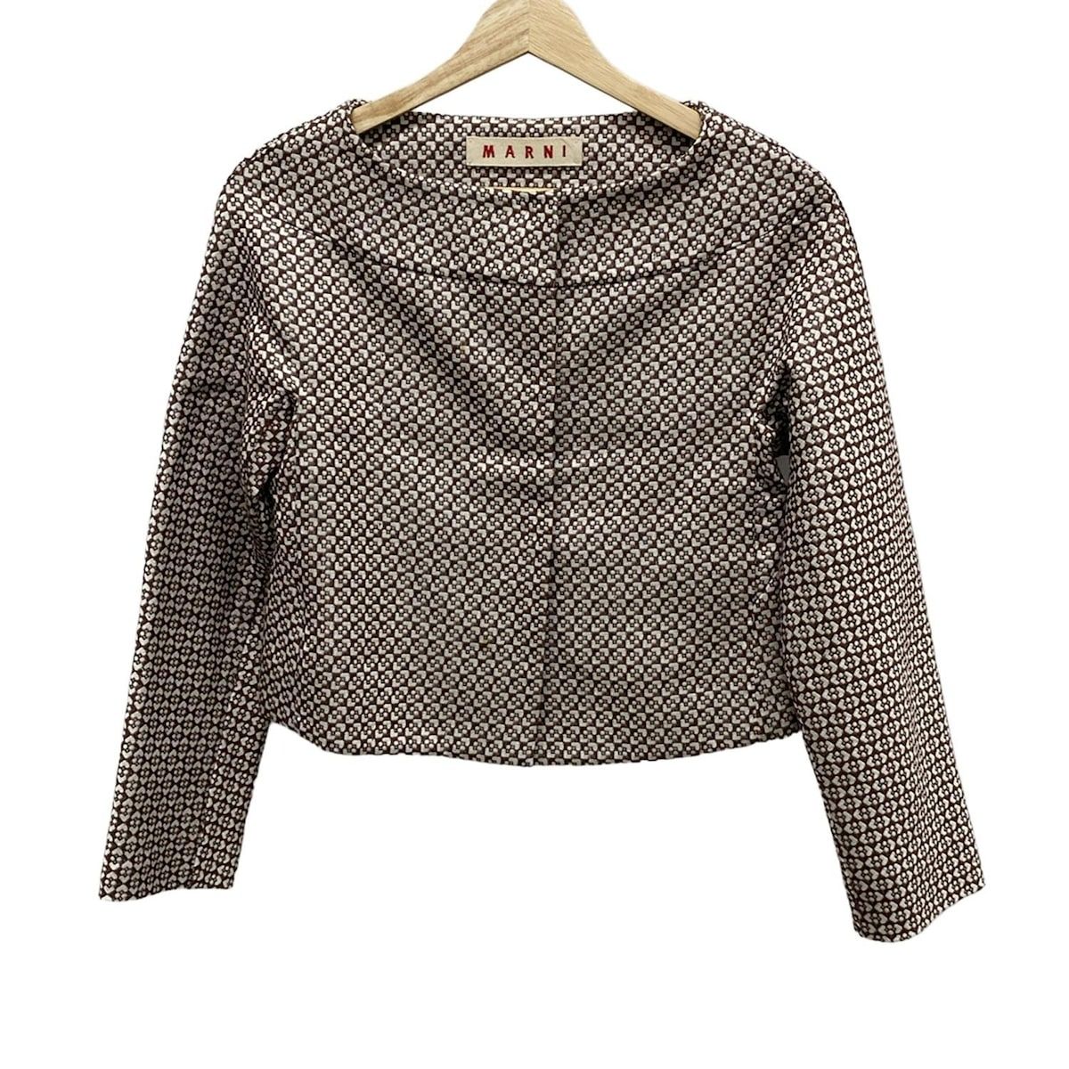 MARNI(マルニ) ジャケット サイズ38 S レディース美品 - 白