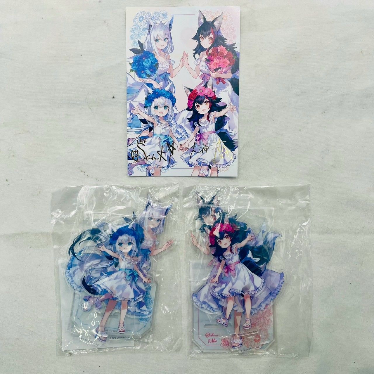 ❗️✨ふぶみお5周年記念✨❗️】白上フブキ＆大神ミオ アクリル