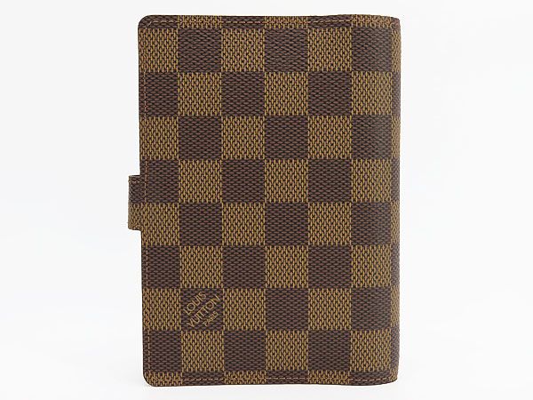 ♥ ルイヴィトン LOUIS VUITTON ダミエ アジェンダPM 手帳カバー システム手帳 R20700