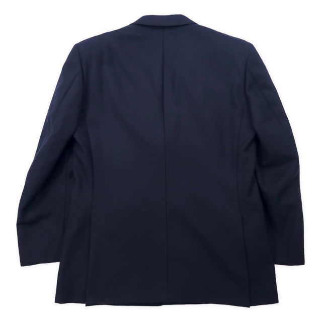 美品　クリスチャンディオール　テーラードジャケット　紺　170 M位　ロゴボタン Christian Dior MONSIEUR ダブル テーラードジャケット 紺ブレ