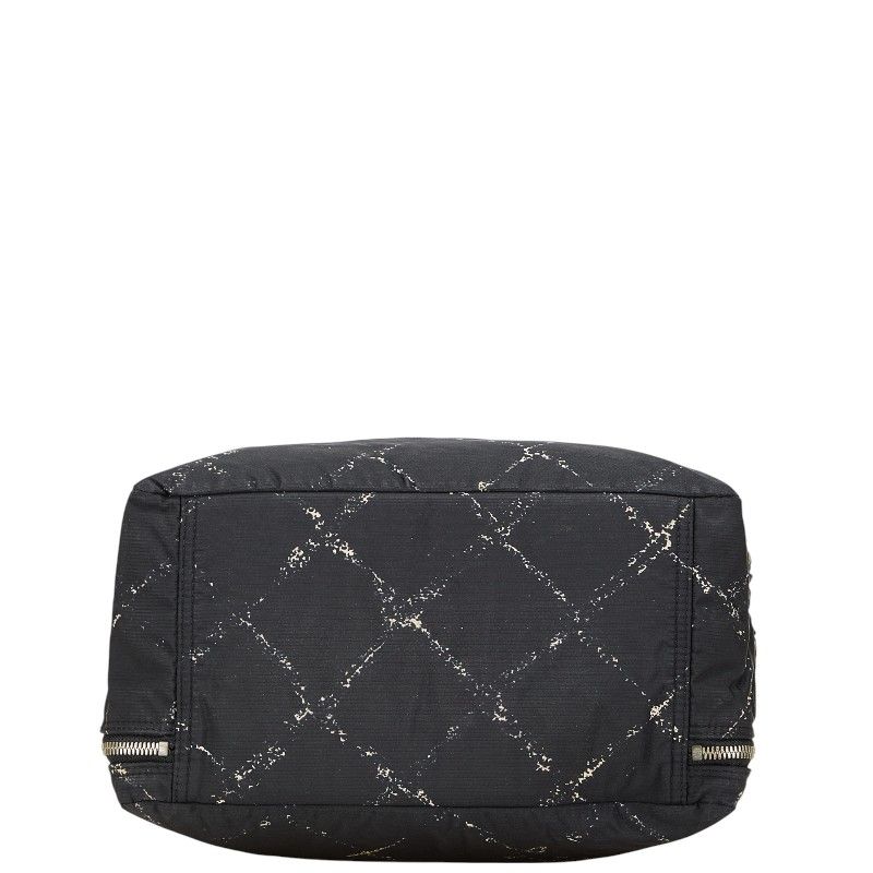 CHANEL シャネル 旧トラベルライン ミニボストンバッグ ハンドバッグ