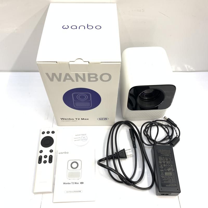  2025 Wanbo ワンボー T 2 Max プロジェクター 92 プロジェクター本体 プロジェクター