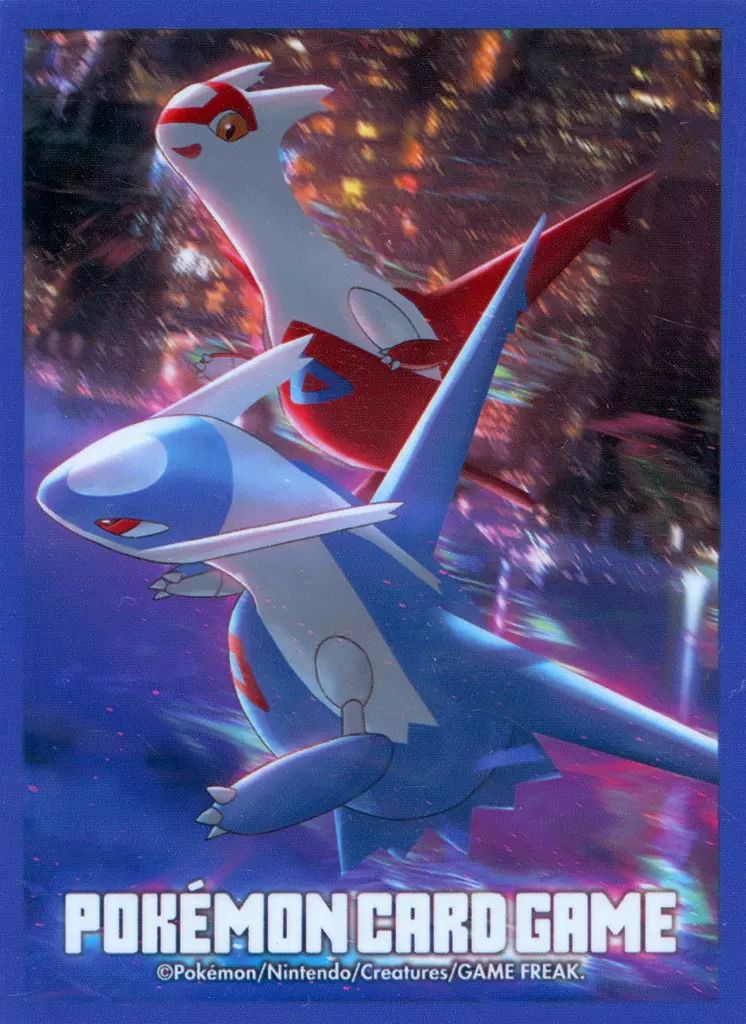 [Used] Supply Pokemon Card Game Deck Shield (sleeve) Latias Latios Night View Pokemon Center Limited