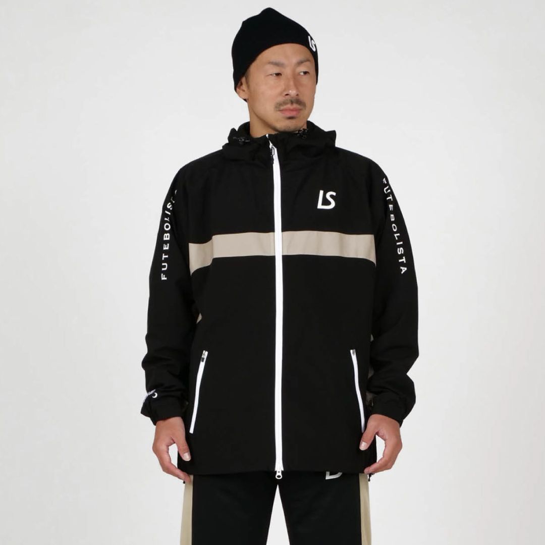 ルースイソンブラ　ウィンドブレーカージャージ上下セット　XL 未使用】ルースイソンブラ ストレッチ タフタ 裏メッシュ ドルマン