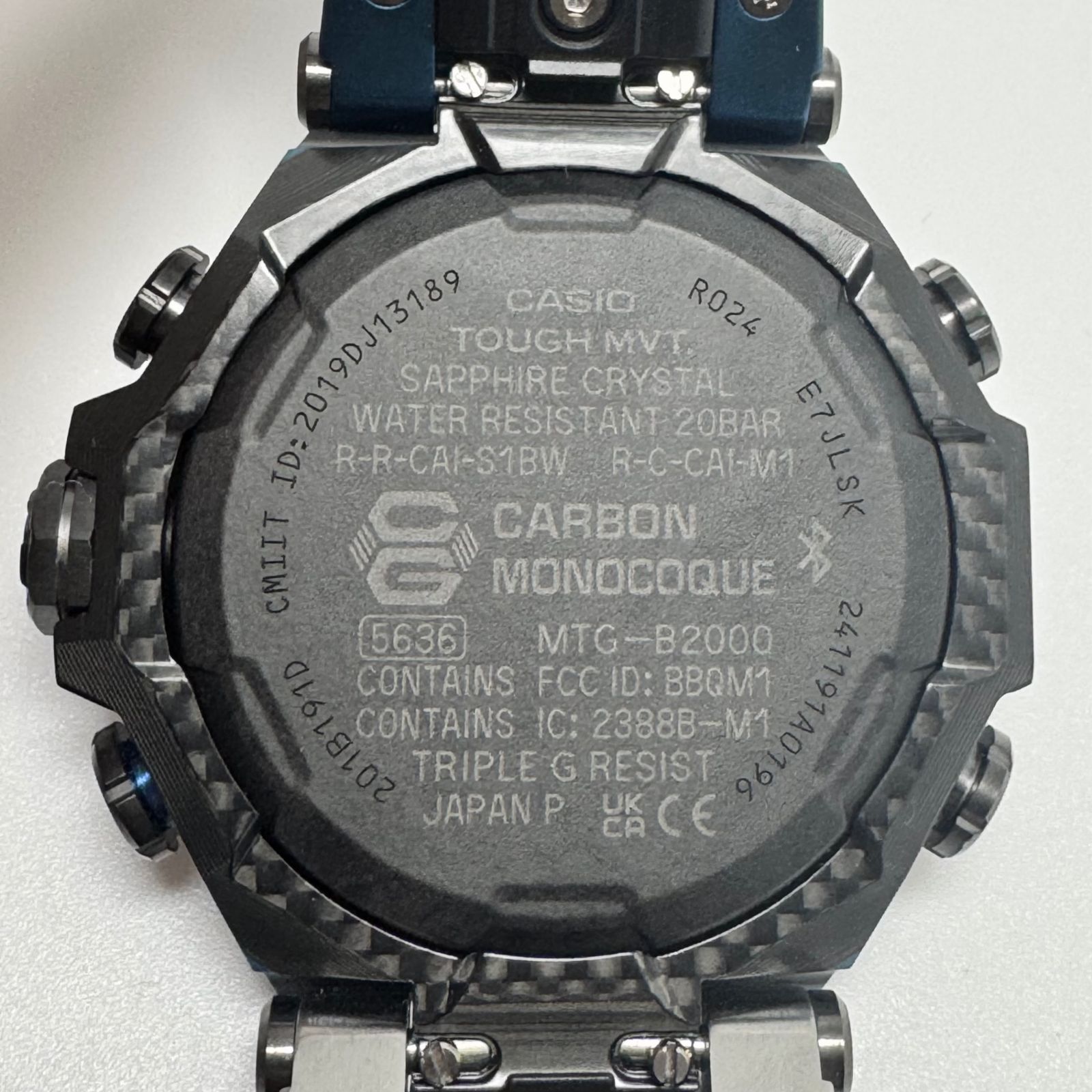 ほぼ未使用】カシオ CASIO G-SHOCK ジーショック MT-G MTG-B2000YST 