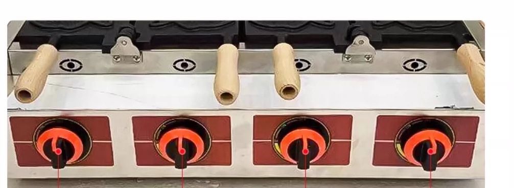 新品】入手困難！LPガス たい焼き器 6匹×2連 12匹焼ける！ 鯛焼き器