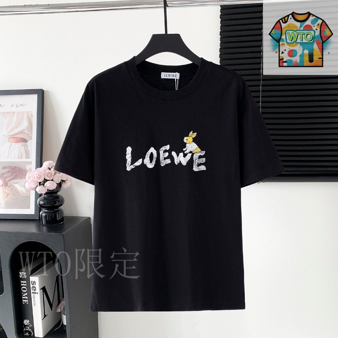 【関送無料】 LOEWE ロエベ ロゴ LOEWE embroidery Tシャツ 今日特価】LOEWE Logo Print ロエベ短袖 - メルカリ