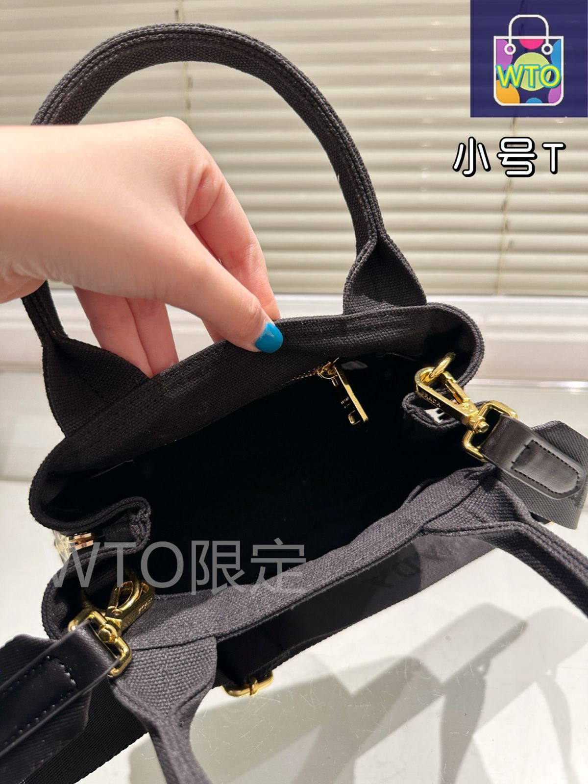 今日WTO】Prada × ～22cm×14cm 原版布 ショルダーバッグ～-WTO