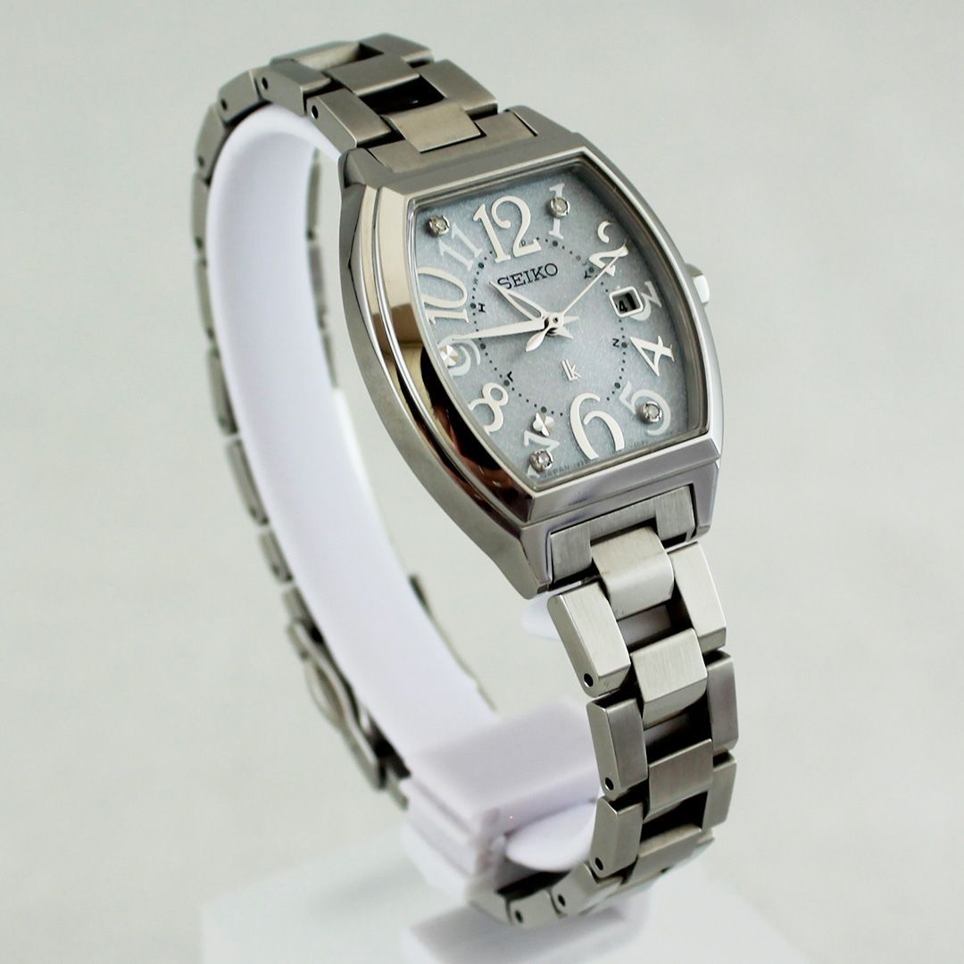 中古 】 SEIKO ルキア 1B22-0BC0 s1891 レディース腕時計 ソーラー電波