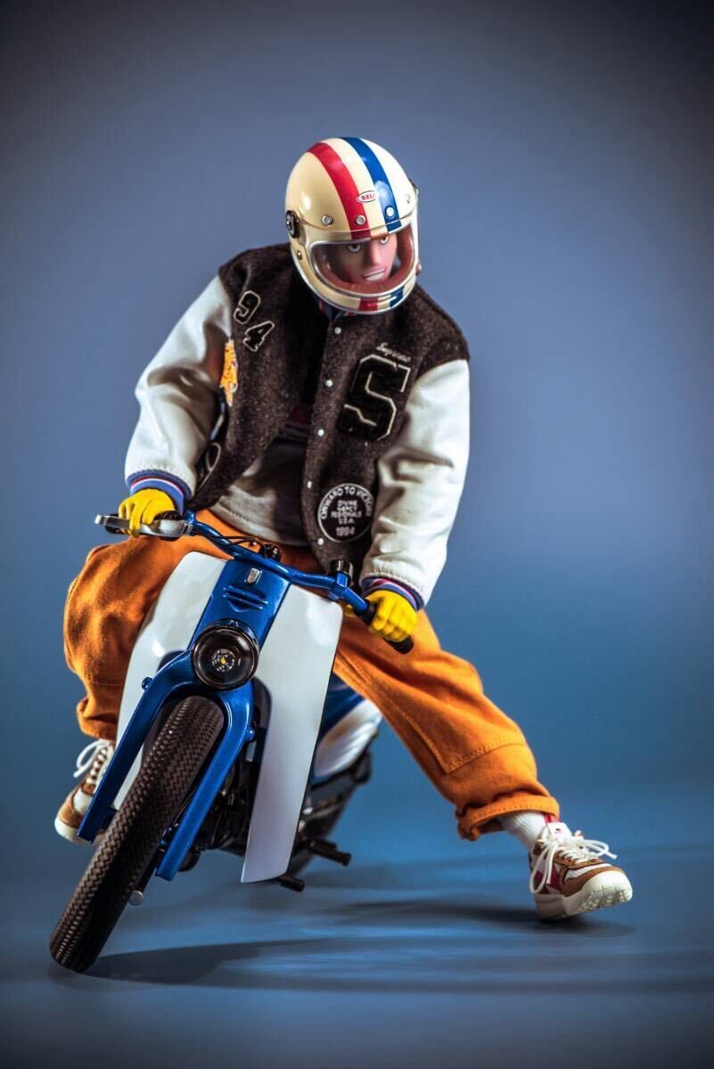 trickyMan12 1/6 ホンダ カブ スーパーカブ Blue.Ver の通販 by