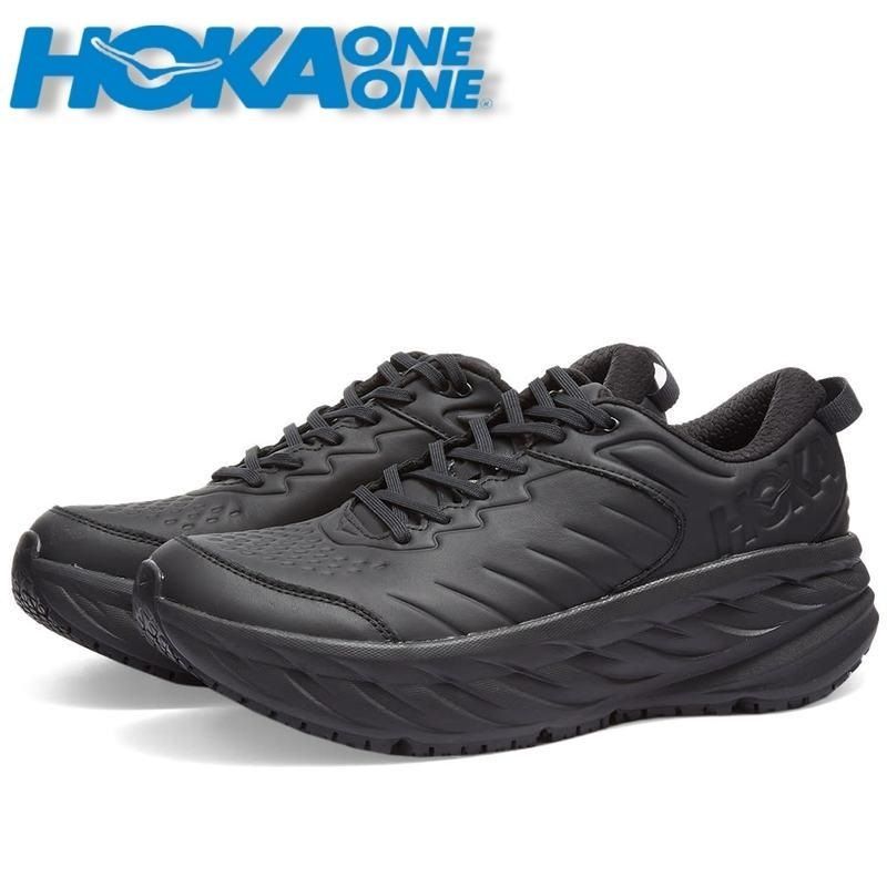 新品✨ ホカオネオネ メンズ スニーカー シューズ HOKA ONE ONE Bondi SR Black スポーツシューズ アウトドア ランニング ハイキング 山登り 人気商品 自分用 プレゼント