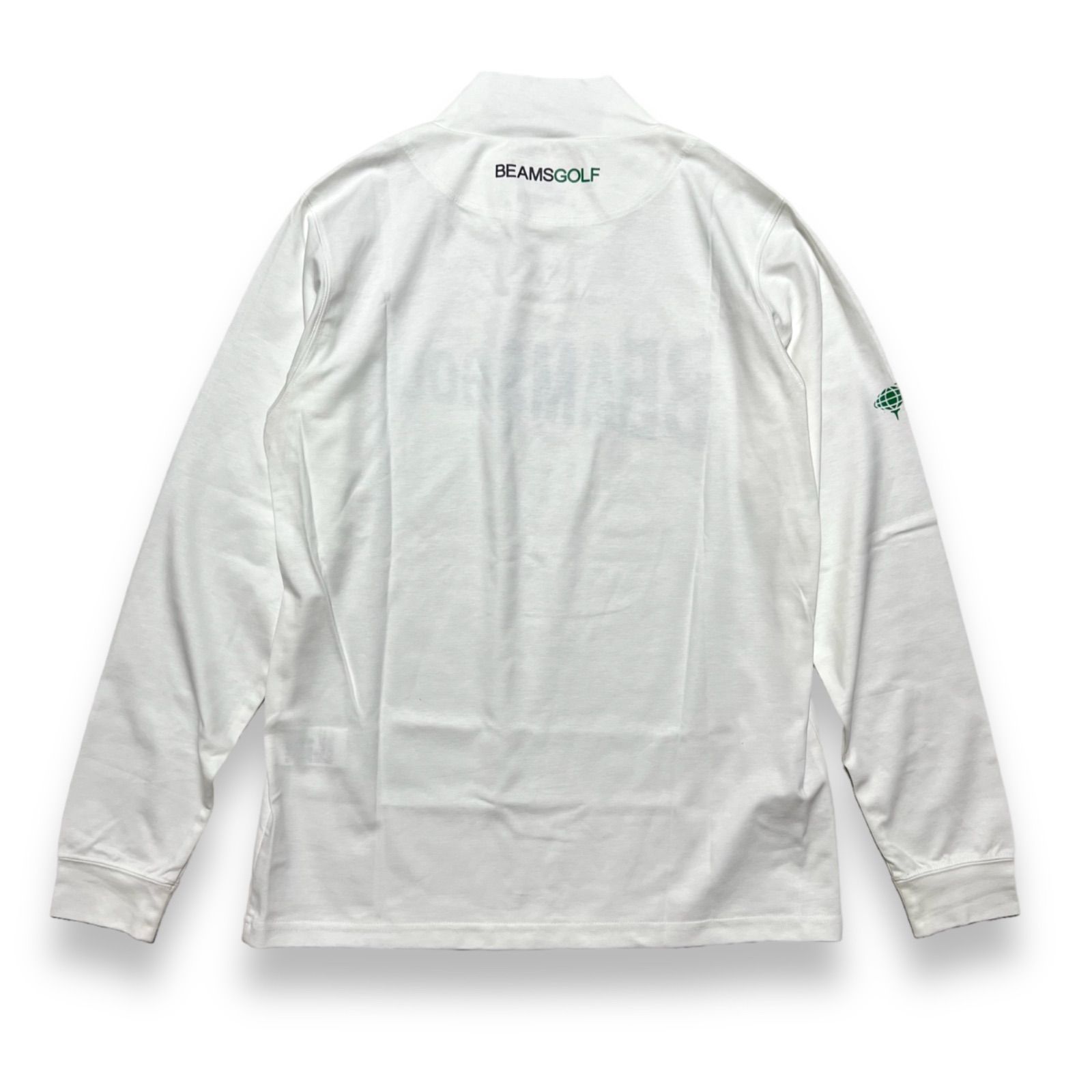 BEAMS GOLF ビームスゴルフ モックネックシャツ 白 XL BEAMS GOLF（ビームス ゴルフ）〈MEN〉 PURPLE LABEL